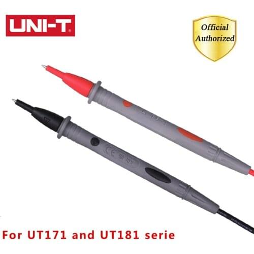 UNI-T UTL-28 Multimeter Probes Test Leads double insulated wire removable tip shield sleeve input terminal For UT171 UT181