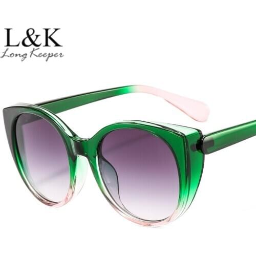 Cat Eye Sunglasses Women Luxury Brand Designer Vintage Gradient Glasses Female Retro Eyewear UV400 lunette de soleil femme
