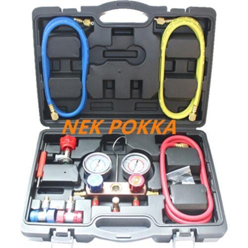 Filling refrigerant pressure gauge, 134A R410A R22 R404A refrigerant measurement filling pressure gauge,oil gauge