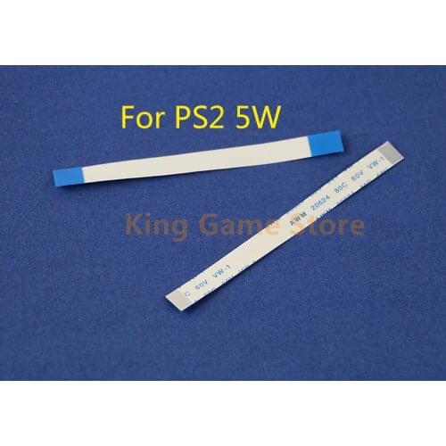 60pcs/lot Power On/off Switch Flat Cable For PS2 5W Power Reset Switch Ribbon Cable For PS2 50000 Repair Part