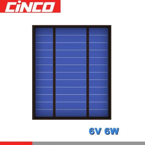 6V 1000mA Poly Panel Solar Standard Epoxy monocrystalline Silicon DIY Battery Power Charge Module Mini Solar Cell toy