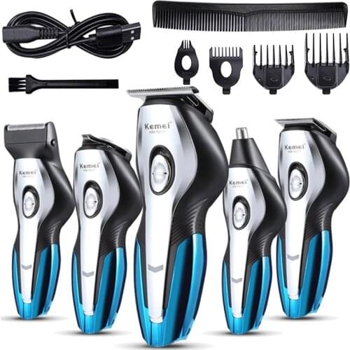 Tondeuse Cheveux pour Homme, 2NLF 11 en 1 Tondeuse Barbe Hommes Tondeuse Nez-Oreilles avec Rasoir Electriques pour Couper Barbe