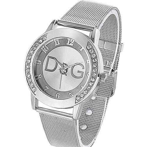 Reloj mujer Hot New high quality Casual Quartz Women Watch Zegarek Damski Luxury Crystal Stainless Steel women watches Chasy