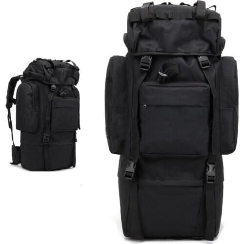 Outdoor Large Capacity Mountaineering Backpack Camping Hiking Backpack Military Camouflage Backpack Tactical Bag
