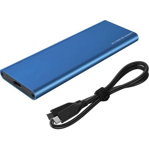 USB 3.1 Type C to M.2 NVMe SSD Mobile Box for Hard Disk External HDD Enclosure M Key PCI-E NVMe SSD Case for 2230 2242 2260 2280