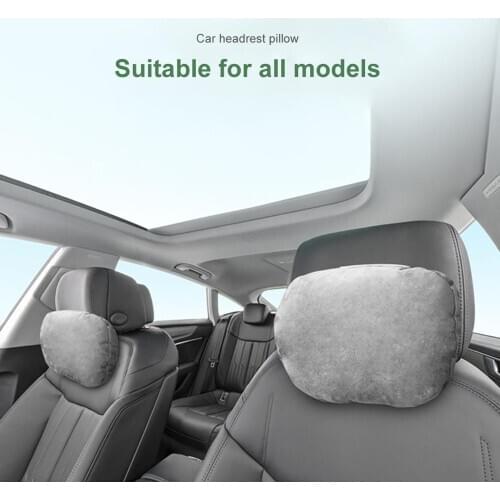 1PC Universal Super Soft Adjustable Car Travel Headrest Head Neck Rest Pillows Seat Cushion Maybach Design S Class