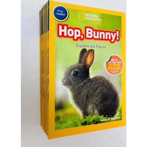 20 Books/set Pre-Reader National Geographic Kids English Reading Books Hell High School Life