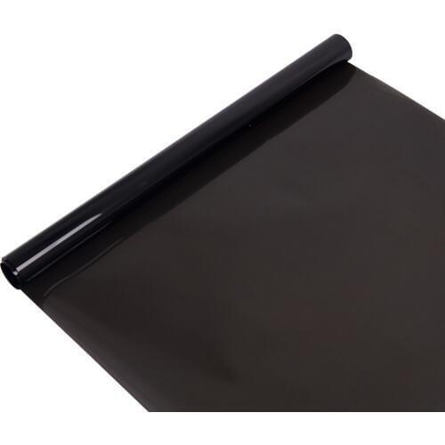 20%VLT 99%UV 2 PLY Black Car Sun Shade Window Tint Film Glass Car Auto Sunshade Tint House Commercial Solar Protection Vinyl