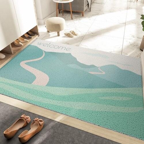 Scene Pattern Home Doormat Living Room Mat Bath Mat Kitchen Mat Non-slip Mat Entrance Door Mat Carpet Custom Cuttable Mat Carpet