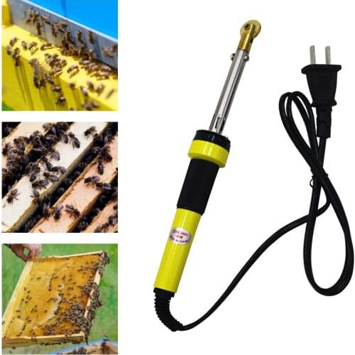 Beekeeping Eletric Super Wheel Farme Installation Tools 220V 30W Gear Wire Embedder Beehive Box Burying Electric Heatining