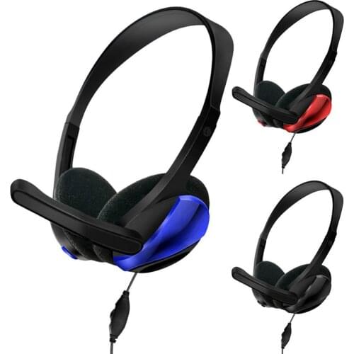 GM-006 Headset Gamer Wired PC USB 3.5mm Headsets with 50MM Driver Surround Sound & HD Microphone for Computer Laptop