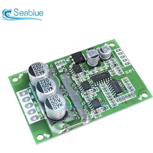 JY01 Brushless DC Motor Controller DC 12V 24V 36V 500W Without Hall Driver Balance Vehicle Drive Board Low Power 12V-36V
