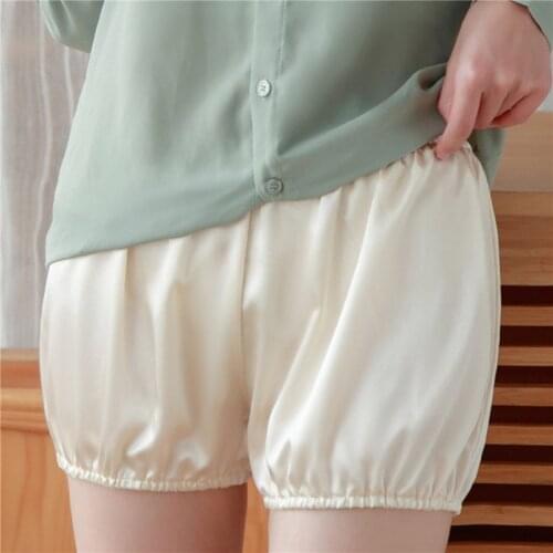 Summer Womens Shorts Ladies Skirt New Soft And Breathable Safety Pants Anti-glare No Curling Pumpkin Shorts For Female Girls