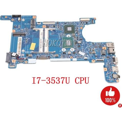 NOKOTION For A1923216A 48.4YH01.011 MBX-280 Laptop motherboard For SONY VAIO SVT151A11L SVT15114CYS SR0XG I7-3537U CPU HM76