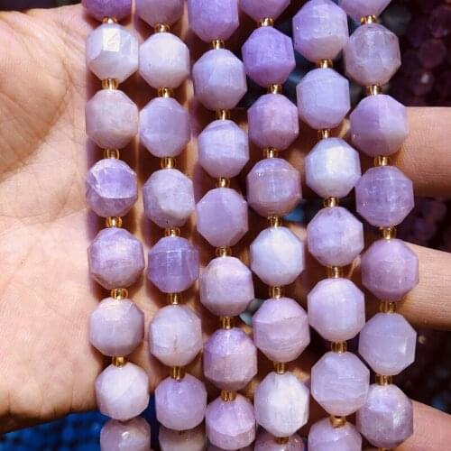 Wholesale Natural Blue Apatite Beads,Hand Cutting Bead10mm Faceted Gem Stone Loose Beads for jewelry,1string 15.5"