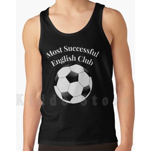 Most Successful English Club Tank Tops Vest Sleeveless Funny Football Soccer England Ynwa League Klopp Firmino Jurgen