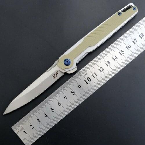 4 Colors EF942 Folding Knife D2 Blade Steel G10 Handle Sharp Survival Portable Hunting Camping Jack Knifes Tactical Tool