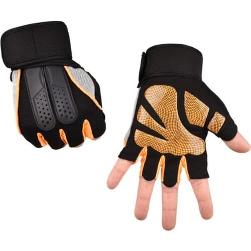 Equipment Training Half Finger Sports Fitness Gloves Weightlifting Fitness Workout Gloves Anti-slip Ringding Gloves