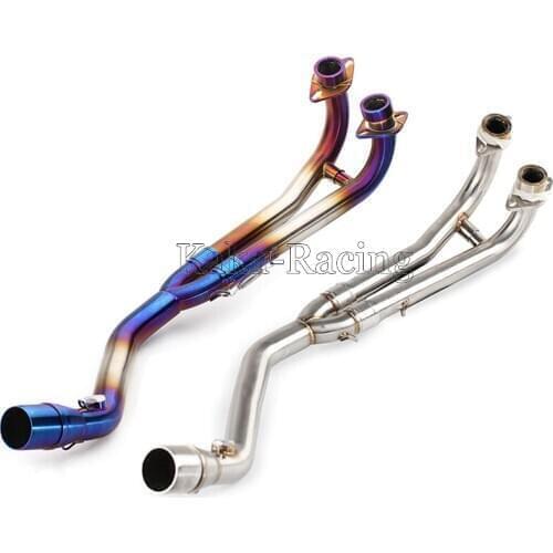 TMAX530 TMAX500 Motorcycle Exhaust Muffler Middle and Front Link Pipe For Yamaha TMAX 530 TMAX 500 Slip-on T MAX 530 2008-2016