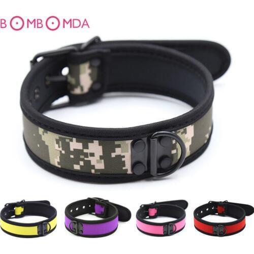 Sm products for Couples BDSM Sex toys Bondage Faux Leather Neck Collar Leash Sexy Restraint Fetish SM Adult Sex Toys Sex Shop