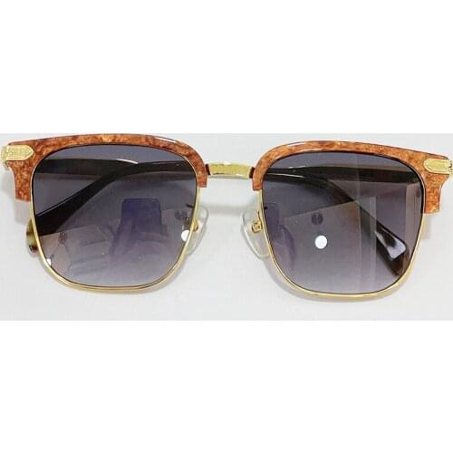 2021 New Style Square Women Men Sunglasses Luxury Brand Alloy Frame Gradient UV400 Protection Lens Eyewear Oculos De Sol Femini