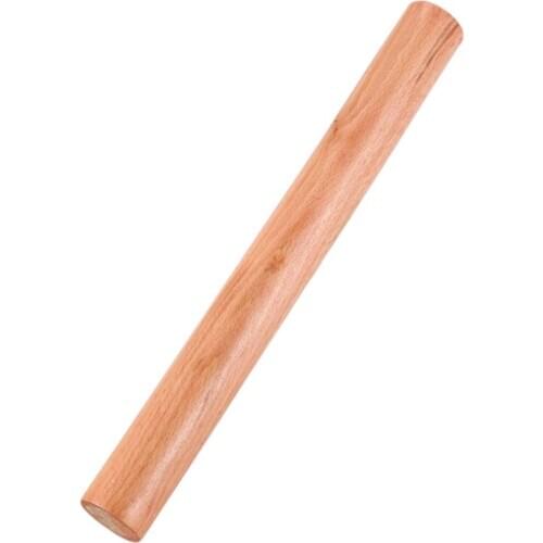 Wooden Flour Dough Rolling Pin Roller Stick 9.2 Inch Length Wood Color