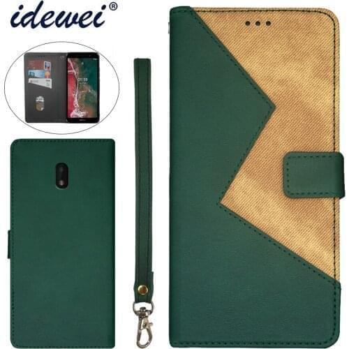 Applicable to Alcatel 3L 2021 mobile phone case fold bracket function protection leather case phone case funda capa co