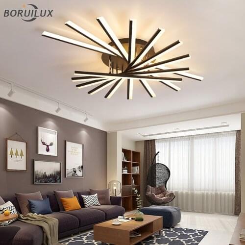 Simple New Modern LED Chandeliers Lights For Living Dining Room Bedroom Corridor Hall Aisle Lamps Indoor Lighting Home Luminarie