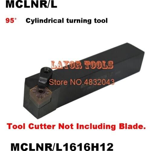MCLNR1616H12 CNC Turning Lathe Machine Tools Lathe Cutting Tools 95 degrees External Turning Tool Holder