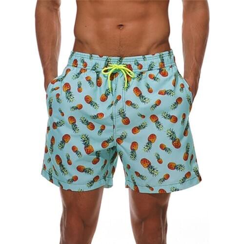 Male Swim Shorts Quick Dry Beach Shorts Surf Board Shorts Men Swimming Trunks Surfing Pants Swimming suit Men Swimwear #A