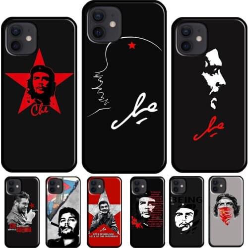 Che Guevara Smoking Cigar Soft TPU Cover For iPhone XR X XS 11 12 Pro Max 12 Mini SE 2020 6S 7 8 Plus Phone Case