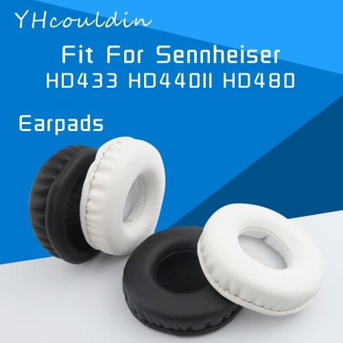 YHcouldin Earpads For Sennheiser HD480 HD433 HD440II Headphone Accessaries Replacement Leather