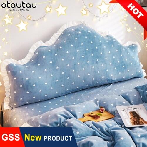 Princess Pillow Case Queen Crown Bed Pillowcase Home Decor Decorative Pillows Cover Cushion Soft Milk Velvet Dot Lace Baby Girl