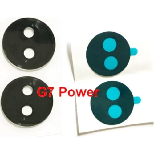 50Pcs/Lot New Back Rear Camera Glass Lens With Sticker For Motorola Moto E4 G5 G5s Plus G5 G6 Play G7 Power G8 Plus G8 Play