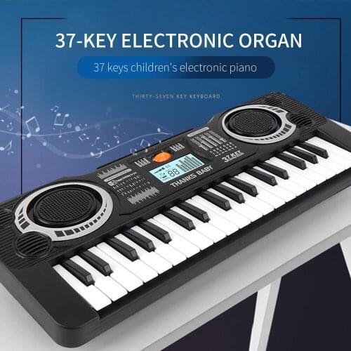 37Keys Electric Piano Children Gift Electric Key Board Piano Portable Digital Music Electronic Keyboard Music Learning Toy