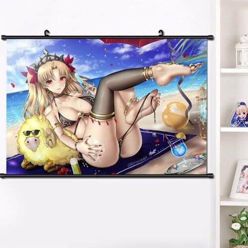 HOT Anime Fate/Grand Order Ereshkigal Cosplay Girls Persona Wall Scroll Painting Poster HD Print Home Decor Collection Art Gift