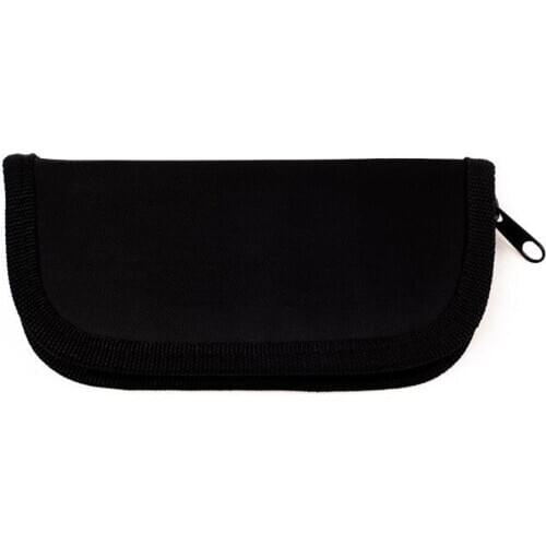 Portable Nylon Bifold Dart Case Holds 12 Darts Flights Zipper Bag Purse