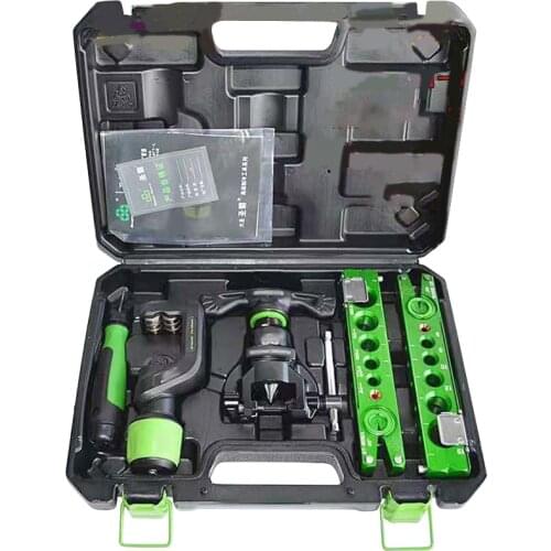 6-19MM Professional Tube Expander Kit Manual Air Conditioner Copper Pipe Eccentric Reamer Metric ST-806FT