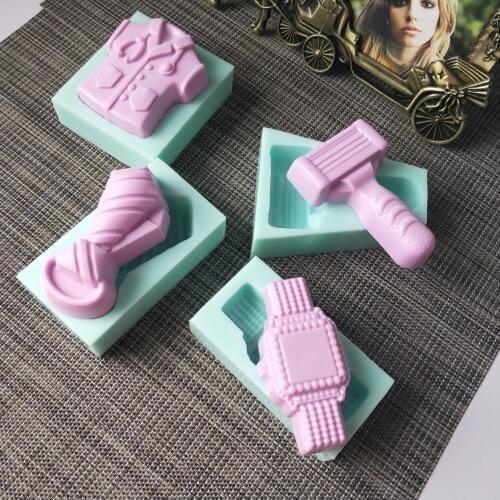 PRZY T-shirt silicone mold cake decoration chocolate molds handmade DIY aroma clothes mould for soap making resin clay molds