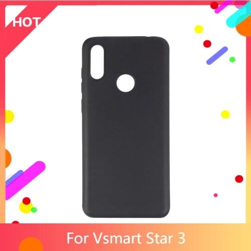 Star 3 Case Matte Soft Silicone TPU Back Cover For Vsmart Star 3 Phone Case Slim shockproof