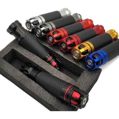 For Honda vfr 750 800 ST 1300 ST1300 Black SpiRit Universal Motorcycle Handle Grips Ends Racing handlebar CNC 22mm 7/8"