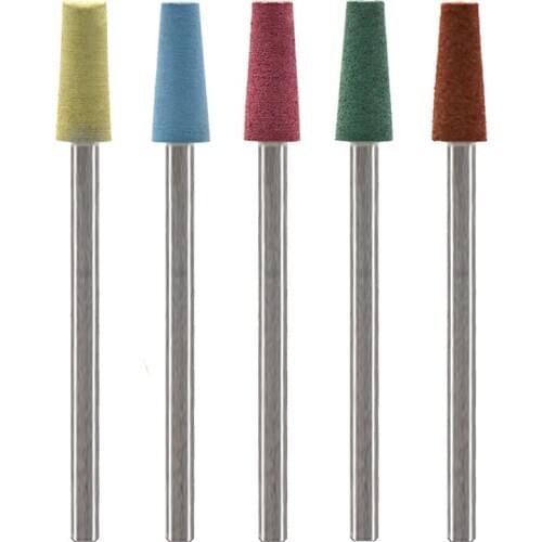 High Quality Silicone Polisher Grinders Nail Drill Bits For Electric Manicure Machine To Smoothing And Intial Polishing
