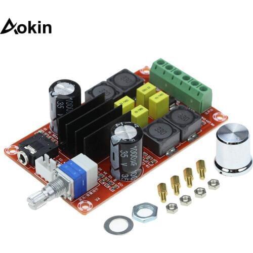 XH-M189 DC24V Dual Channel Stereo Power Amplifier Board TPA3116 250W High End Digital Power Amplifier Board D2