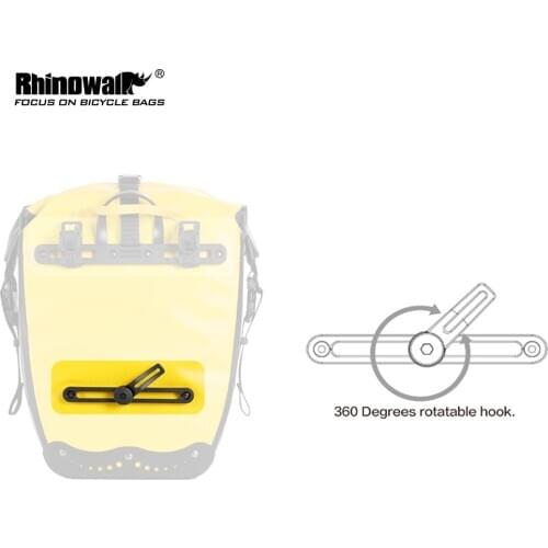 Rhinowalk Bicycle Bag Buckle Bike Bag Accessories Below Part
