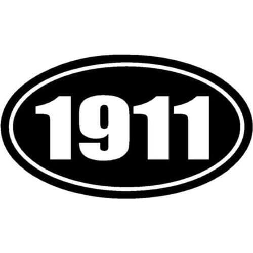 15.5x9CM 1911 Gun Ammo Interesting Vinyl Decals Car Stickers S8-0080