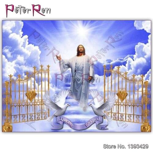 5D Diy Diamond Painting kit Full drill Cross Stitch Rhinestone Sticker Jesus Diamond Mosaic embroidery religion Crafts & Gifts