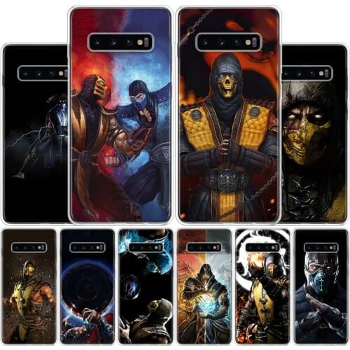 Hot Mortal Kombat Phone Case For Samsung Galaxy A51 A71 A50S A30S A10 A20E A40 A70 M30S A91 A01 A6 A7 A8 A9 Plus + Cover