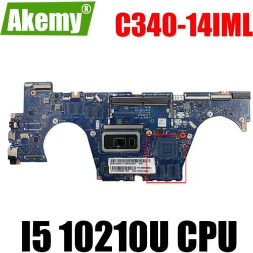 For Lenovo C340-14IML FLEX-14IML laptop motherboard LA-H082P with CPU i5 10210U tested 100% working FRU 5B20W69213 5B20W69203