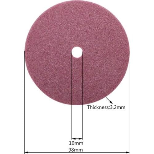 Electric Chainsaw Sharpener Diamond Grinding Wheel 98/105/145mm Thickness 3.2/4.5mm Edge Cutting And Polishing Chain Saw