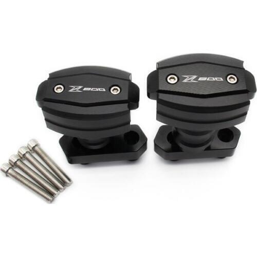 Hot sell CNC Aluminum Left and Right Motorcycle Frame Slider Anti Crash Protector For KAWASAKI Z800 2012-2015 2013 2014